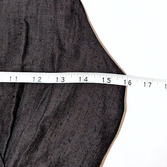 NWT Express | Halter Neck Cotton Blend Lightweight Jumpsuit in Black | Medium - Picture 12 of 13